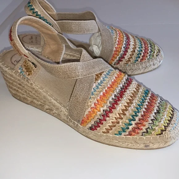Toni Pons Originals Sandals wedge espadrilles - Picture 3 of 10